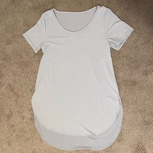 Balera Small Adult T-Shirt/Dress in Light Gray